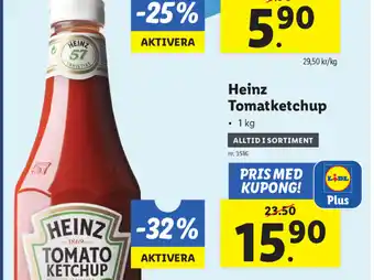 Heinz tomatketchup