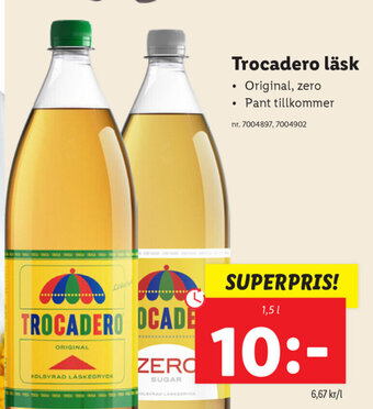 Lidl Trocadero läsk erbjuda