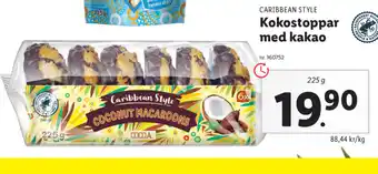 Kokostoppar med kakao