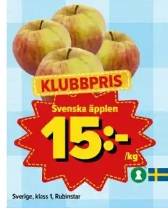Östenssons Svenska äpplen 1kg erbjuda