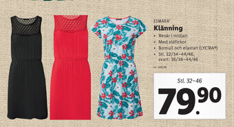 Lidl Klänning erbjuda