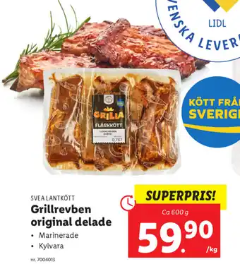 Lidl Grillrevben original delade erbjuda