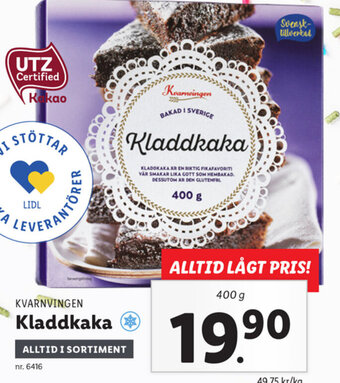 Lidl Kladdkaka erbjuda