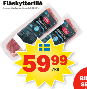 Pekås Fläskytterfilé erbjuda