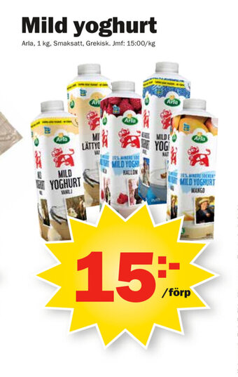 Pekås Mild yoghurt erbjuda