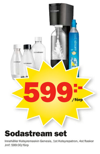 Pekås Sodastream set erbjuda