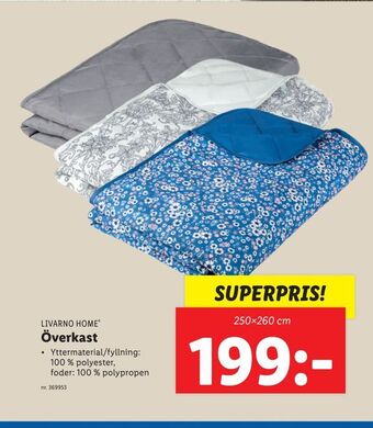 Lidl Överkast erbjuda