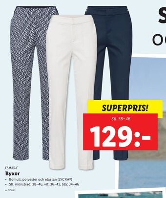 Lidl Byxor erbjuda