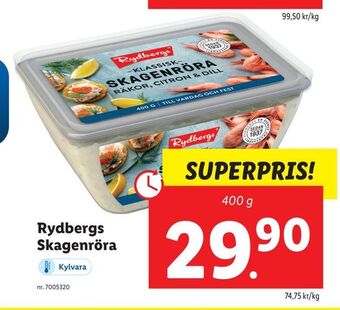 Lidl Rydbergs. Skagenröra erbjuda