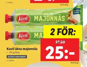 Kavli äkta majonnäs