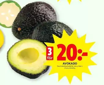 ICA Kvantum Avokado 3st erbjuda