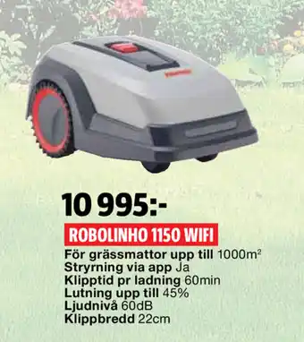 Bauhaus Robolinho 1150 WIFI erbjuda