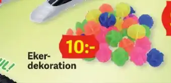 DollarStore Ekerdekoration erbjuda