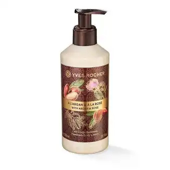 Yves Rocher Kroppslotion - argan, ros, 400 ml erbjuda