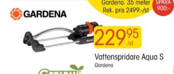 EKO Gardena vattenspridare erbjuda
