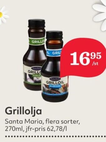 Hemköp Santa maria grillolja erbjuda