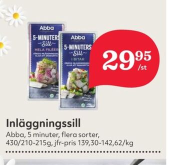 Hemköp Abba sill erbjuda