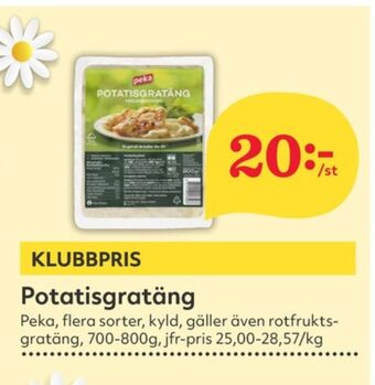 Hemköp Peka potatisgratäng erbjuda