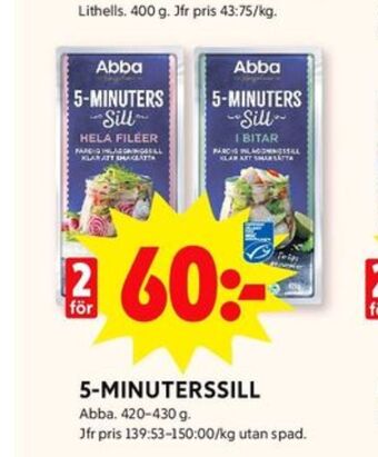 ICA Kvantum Abba sill erbjuda