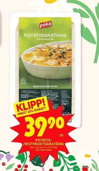 ICA Kvantum Peka potatisgratäng erbjuda