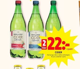 ICA Kvantum Herrljunga cider erbjuda