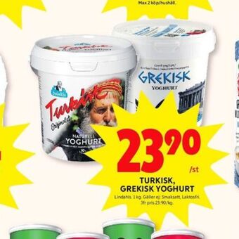 ICA Kvantum Salakis yoghurt erbjuda