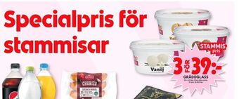 ICA Maxi Sia gräddglass erbjuda
