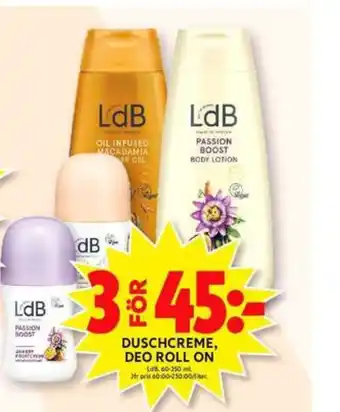 ICA Maxi Ldb deodorant erbjuda