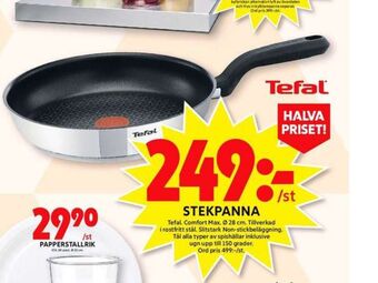 ICA Maxi Tefal stekpanna erbjuda