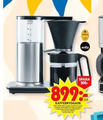 ICA Maxi Wilfa kaffebryggare erbjuda
