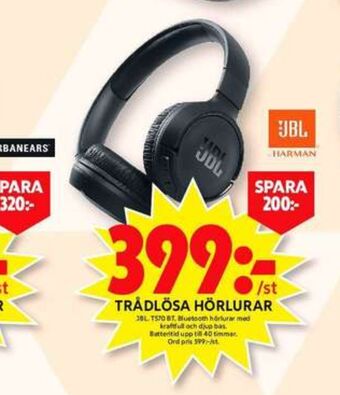 ICA Maxi Jbl headset erbjuda
