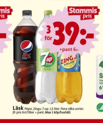 Pepsi max läskedryck