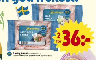 ICA Nära Lönneberga skinka erbjuda
