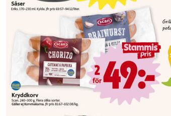 ICA Nära Scan bratwurst erbjuda