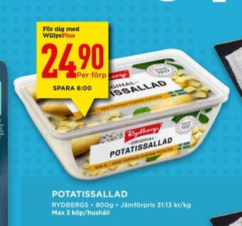 Rydbergs potatissallad