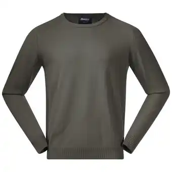 Outnorth Men's solli wool sweater green mud erbjuda