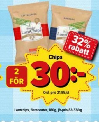 Östenssons Chips erbjuda