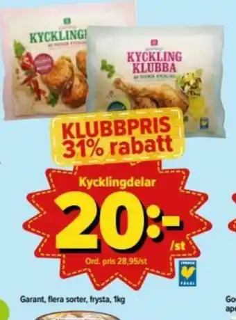 Östenssons Kycklingdelar erbjuda