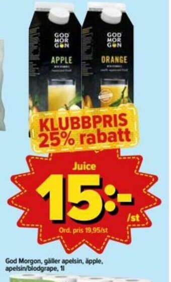 Östenssons Juice erbjuda