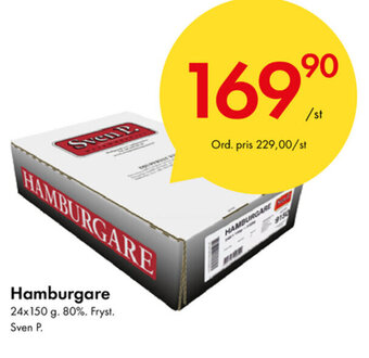 Snabbgross Hamburgare erbjuda