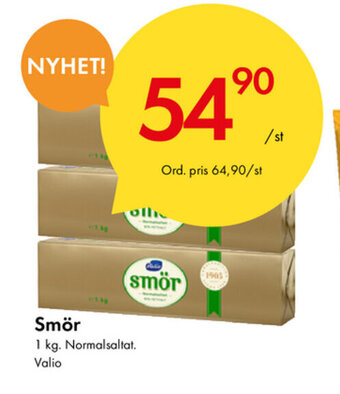 Snabbgross Smör erbjuda