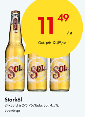 Snabbgross Starköl erbjuda
