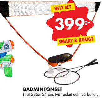 ÖoB Badmintonset erbjuda