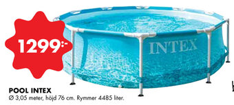 ÖoB Pool intex erbjuda