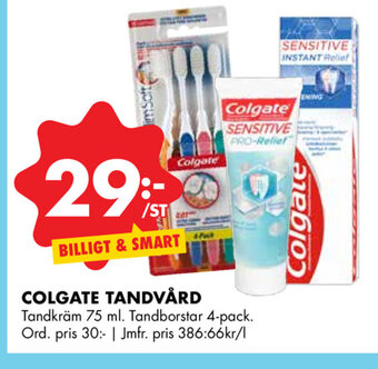 ÖoB Colgate tandvård erbjuda