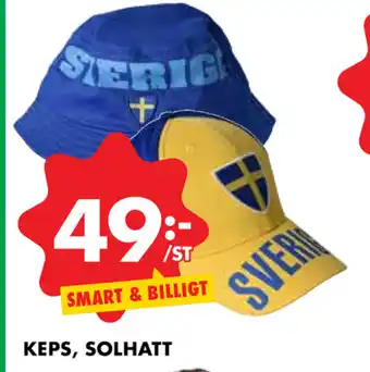 ÖoB Keps, solhatt erbjuda