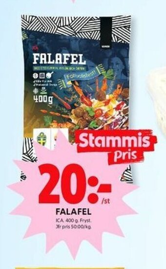 ICA Kvantum Falafel erbjuda