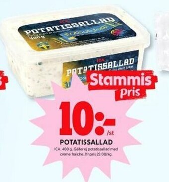 ICA Kvantum Potatissallad erbjuda