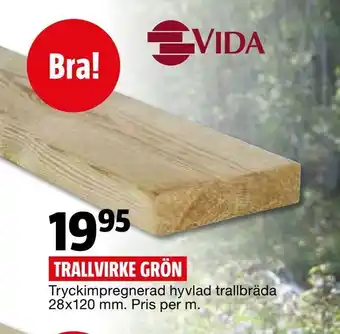 Bauhaus Trallvirke grön erbjuda