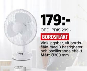 Bauhaus Bordsfläkt erbjuda